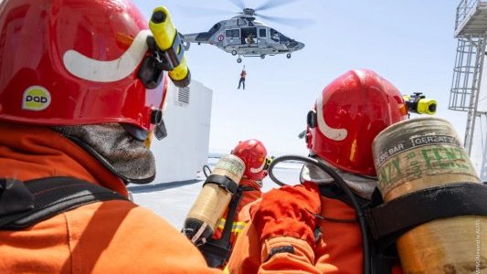 Scénario catastrophe - Un ferry en feu pour un exercice de sauvetage majeur