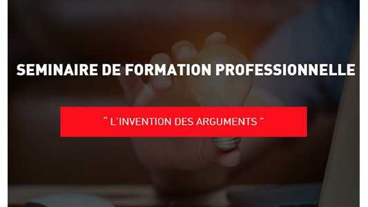 "L'invention des arguments ou la fabrication de la défense par l'avocat" : prochaine formation à l'IDP le 9 décembre