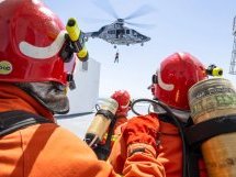 Scénario catastrophe - Un ferry en feu pour un exercice de sauvetage majeur