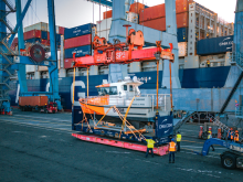  Grâce à CMA CGM, une nouvelle vedette de sauvetage de la SNSM en Guadeloupe