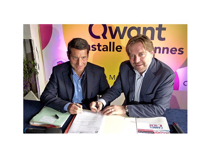 Qwant s'installe à Cannes