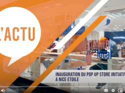 Inauguration du Pop Up Initiative Nice à Nice Etoile 