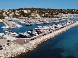 Port Gallice d'Antibes : Première étape du projet "bleu blanc vert" finalisée