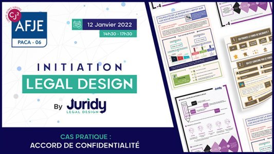 Atelier d'initiation au Legal Design le 12 janvier à la Fac de Droit