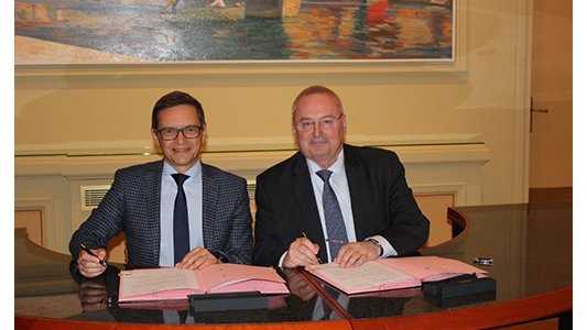 Signature de partenariat entre la CCI NCA et la Chambre des Notaires des A-M