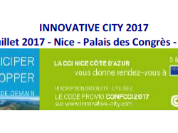La CCI-06 acteur incontournable d'Innovative City 2017