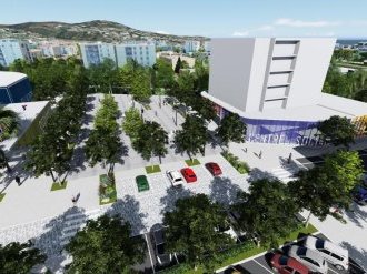 L'entrée du quartier "Nouvelle Frayère" sécurisée avec l'aménagement du parking du Caroubier