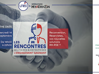 « Les Rencontres Militaires & entreprises, l'engagement gagnant" le 14 septembre au Village by CA de Sophia
