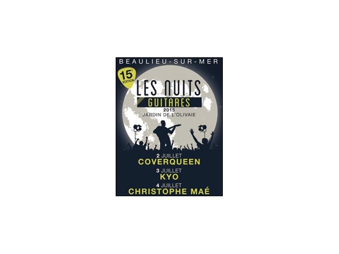 Les Nuits Guitares 2015 :
