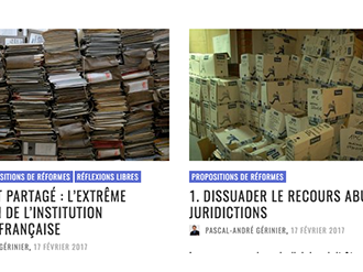 Un think tank pour la refonte du système judiciaire français