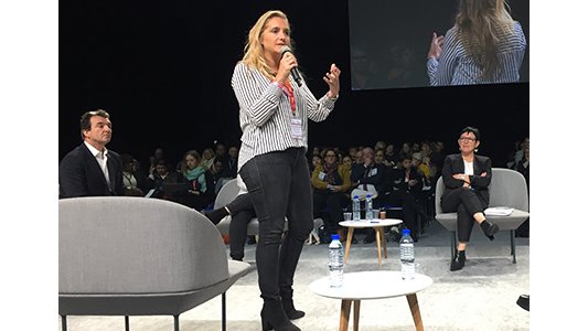 Alexandra BORCHIO-FONTIMP au Congrès des maires pour faire évoluer la loi sur la parité 