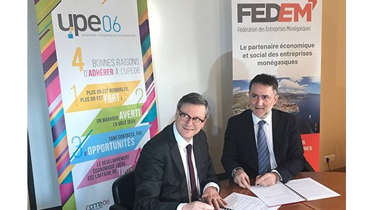 C'est signé ! La FEDEM et l'UPE06 unissent leurs forces !