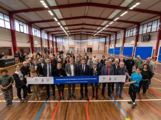 Collège Auguste-Blanqui : des écrans numériques et un gymnase modernisé