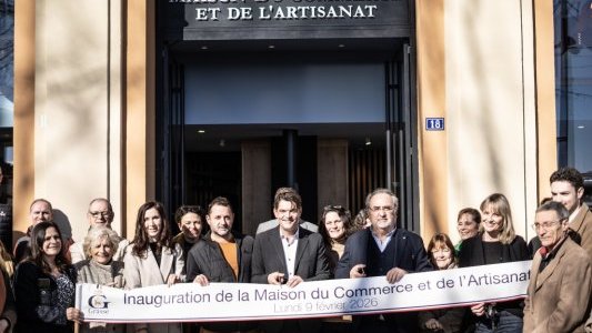 À Grasse, la nouvelle maison du commerce et de l'artisanat inaugurée