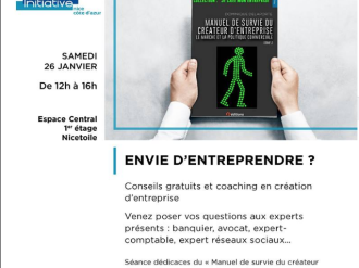 Samedi 26 janvier, venez vous faire coacher par Initiative NCA à Nicetoile 