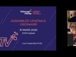 Plus que jamais agitateur numérique ! Télécom Valley a organisé sa première Assemblée générale 100% digitale