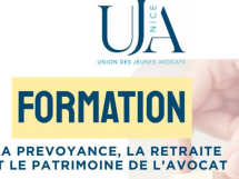 Formation UJA Nice : “La prévoyance, la retraite et le patrimoine de l'Avocat” 