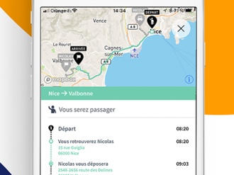  Covoiturage domicile-travail : Klaxit propose des trajets à 1€ dans le département des Alpes-Maritimes