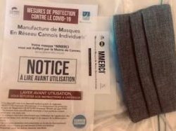 Distribution des masques alternatifs MMERCI à Cannes : modalités
