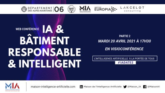 Webconférence "IA POUR UN BÂTIMENT RESPONSABLE & INTELLIGENT" 