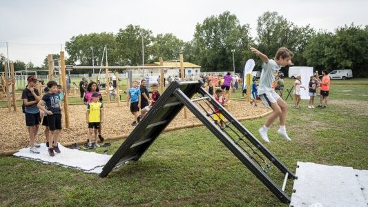 À Pont-de-Crau, l'aire de jeux adoptée par les enfants