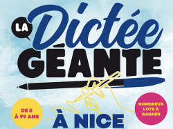 Dictée géante ce dimanche à Nice ouverte à tous !