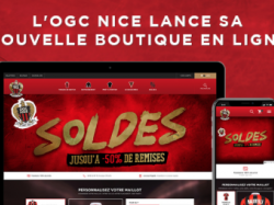 L'OGC Nice renforce son partenariat avec Nice Start(s) Up avec le lancement de sa nouvelle boutique en ligne