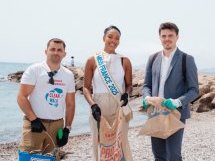 Saint Algue et Miss France 2025 unis pour l'océan à Borély