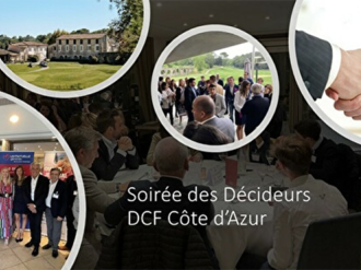 Soirée des décideurs DCF Côte d'Azur le 2 juin à Opio