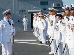 Xavier Bagot, commandant de la frégate multi-missions (FREMM) Auvergne