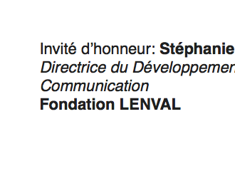 Un déjeuner business pour découvrir la Fondation Lenval !