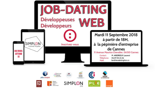 Simplon Cannes organise son Job Dating de rentrée le 11 septembre 