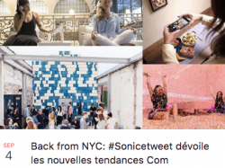 #SoNiceTweet de rentrée : panorama des dernières tendances en communication from New York !