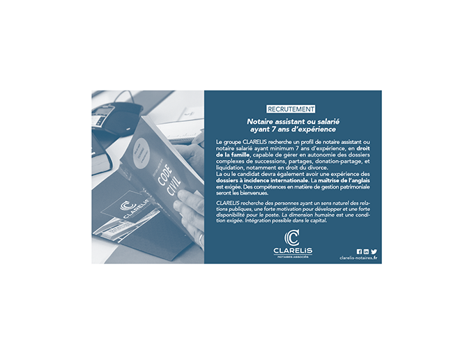 RECRUTEMENT • Clarelis