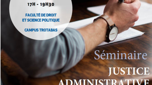 Séminaire CERDACFF : "Justice administrative et médiation" le 15 octobre à Nice