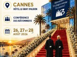 Cannes accueillera l'Université d'été de la Conférence des bâtonniers fin août