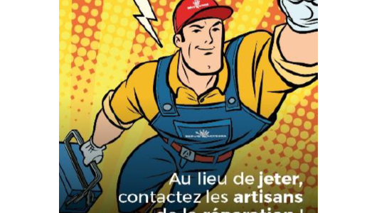 Les artisans Répar'Acteurs se mobilisent pour la Semaine européenne des Déchets !