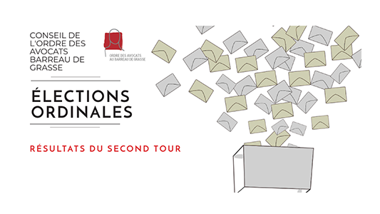 Barreau de Grasse : résultats du second tour des élections ordinales 2018
