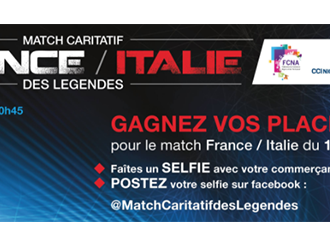  ??? Top départ pour le jeu concours dans le cadre du Match caritatif des légendes 