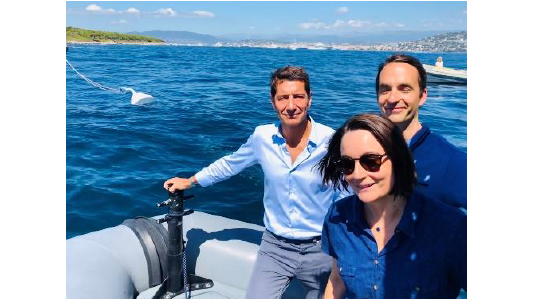Les quatre bouées d'amarrage écologiques installées autour des îles de Lérins ont été inaugurées