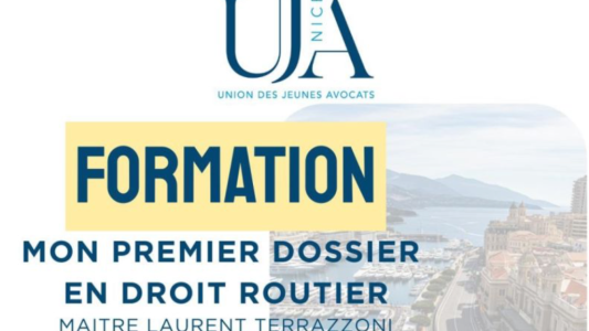 L'UJA de Nice propose une formation pratique en droit routier