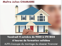 Formation Avocats à Nice - "La pratique de la saisie immobilière" par Me Julien Chamarre