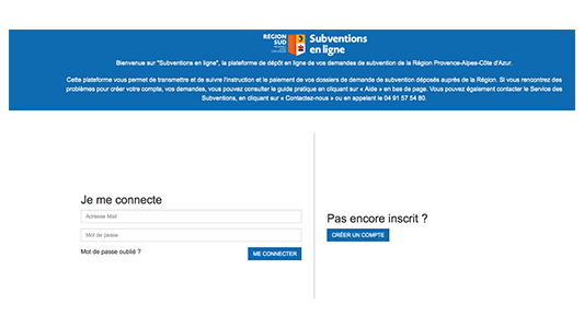 La Région Sud lance une nouvelle plateforme dématérialisée de demande de subvention