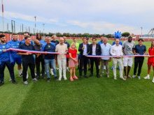 Cannes inaugure une pelouse hybride de dernière génération au stade des Mûriers III
