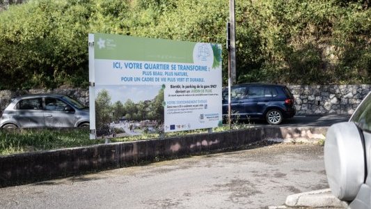 À Grasse, le quartier de la gare amorce sa transformation écologique