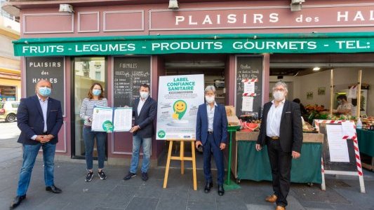 À Nice, les entreprises qui le souhaitent peuvent demander un label "Confiance sanitaire" pour rassurer les clients