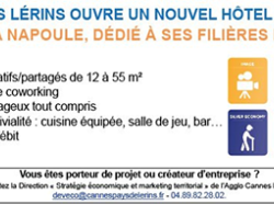 Jeunes entreprises : CréACannes Lérins - Hôtel d'entreprises est ouvert !