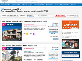 Immo-interactif : les Notaires du 06 développent la négociation en ligne