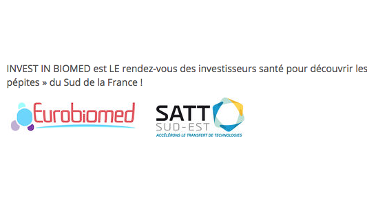 3ème édition d'Invest in Biomed le 23 novembre 2017