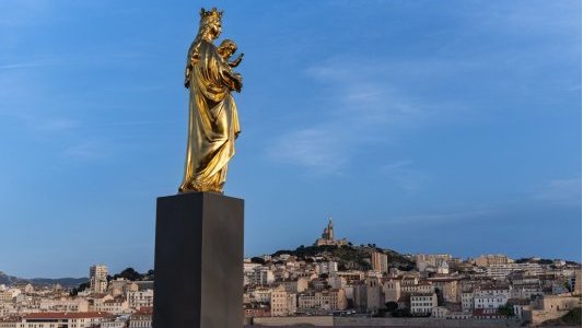 Une nouvelle Bonne Mère installée à Marseille